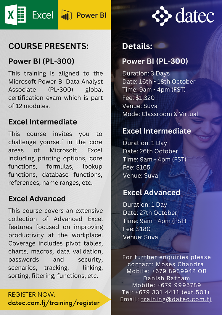 Excel Intermediate and Advanced